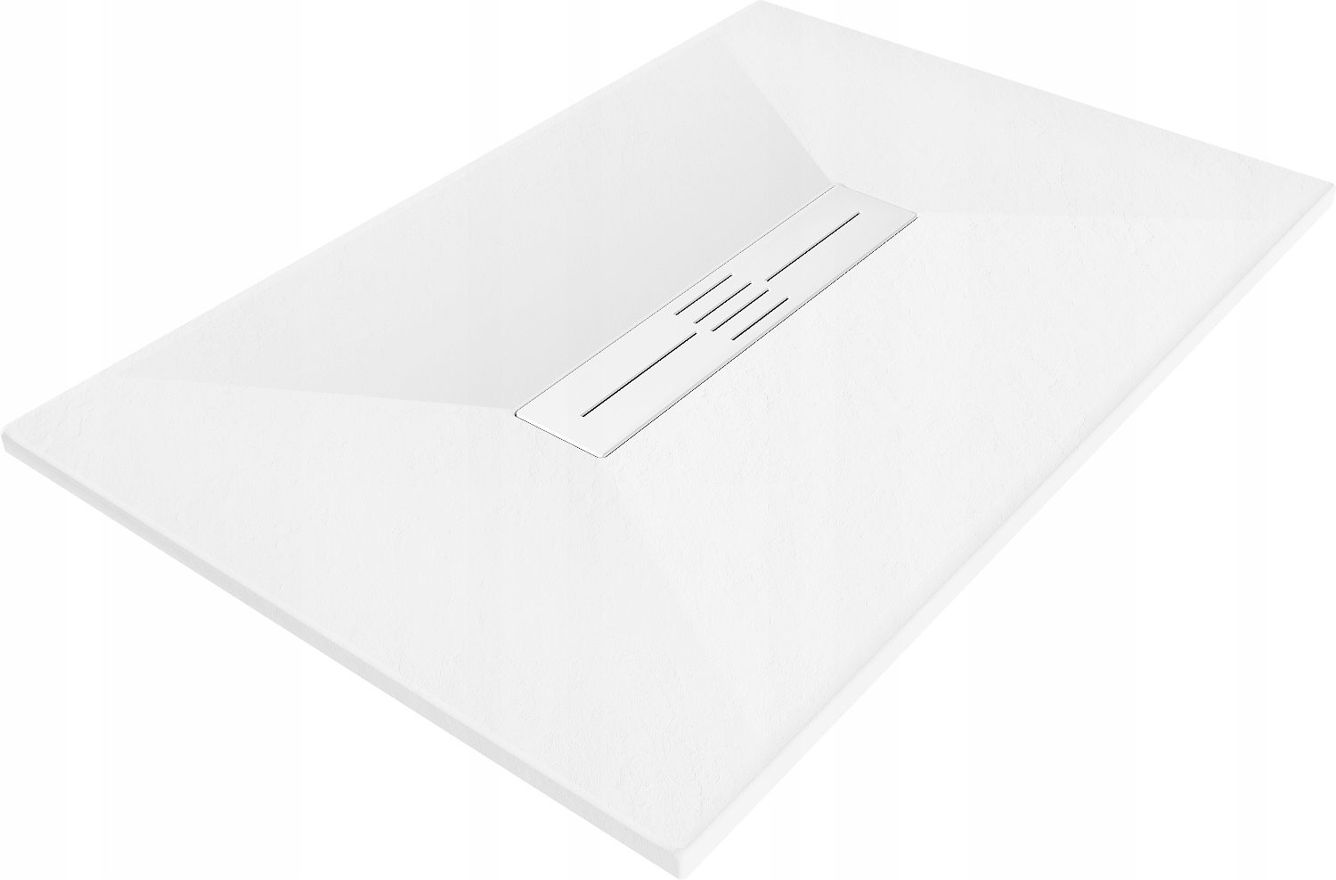 Mexen Toro Brodzik Prostokątny Smc 110 x 90 CM Biały Maskownica Biała
