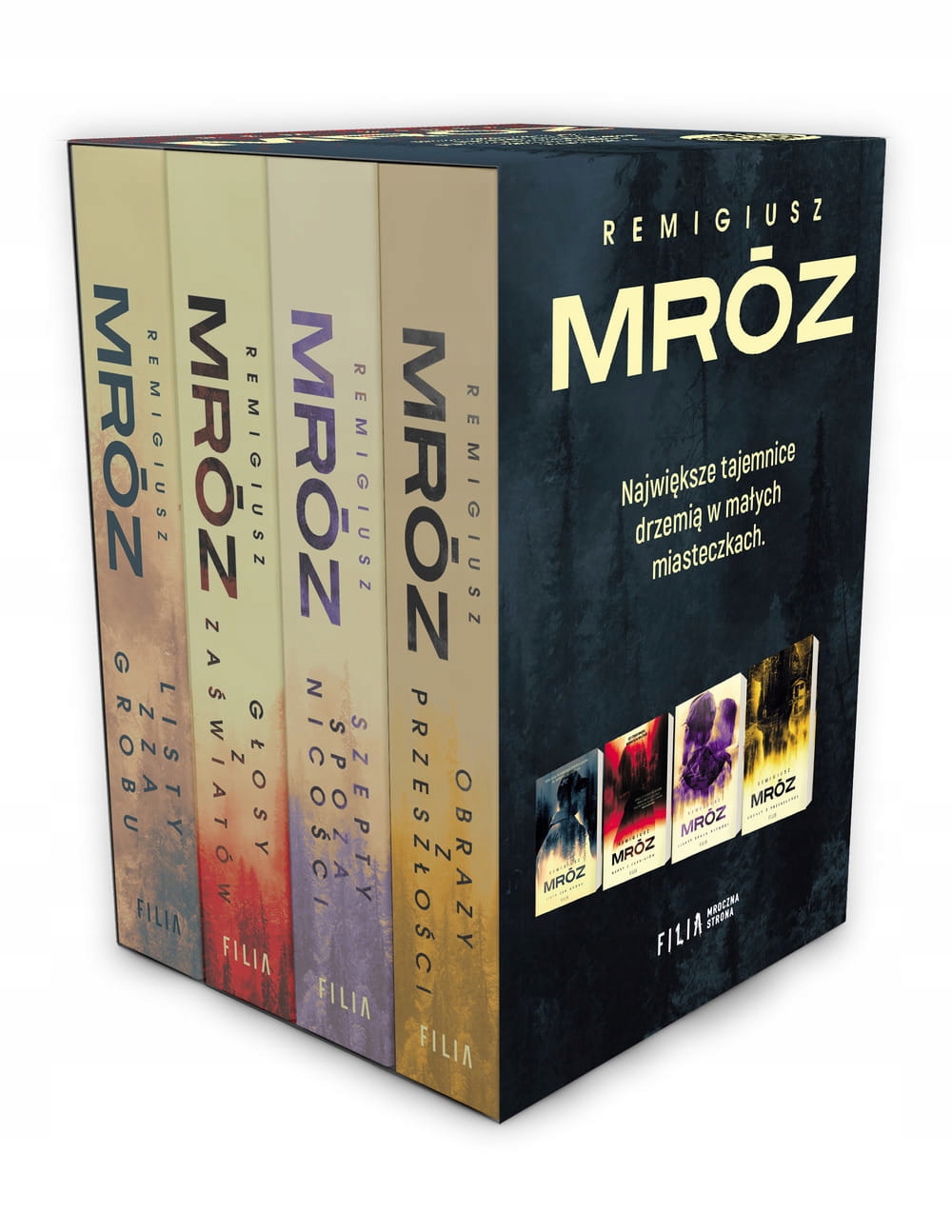 

Pakiet Seweryn Zaorski 4 tomy Remigiusz Mróz