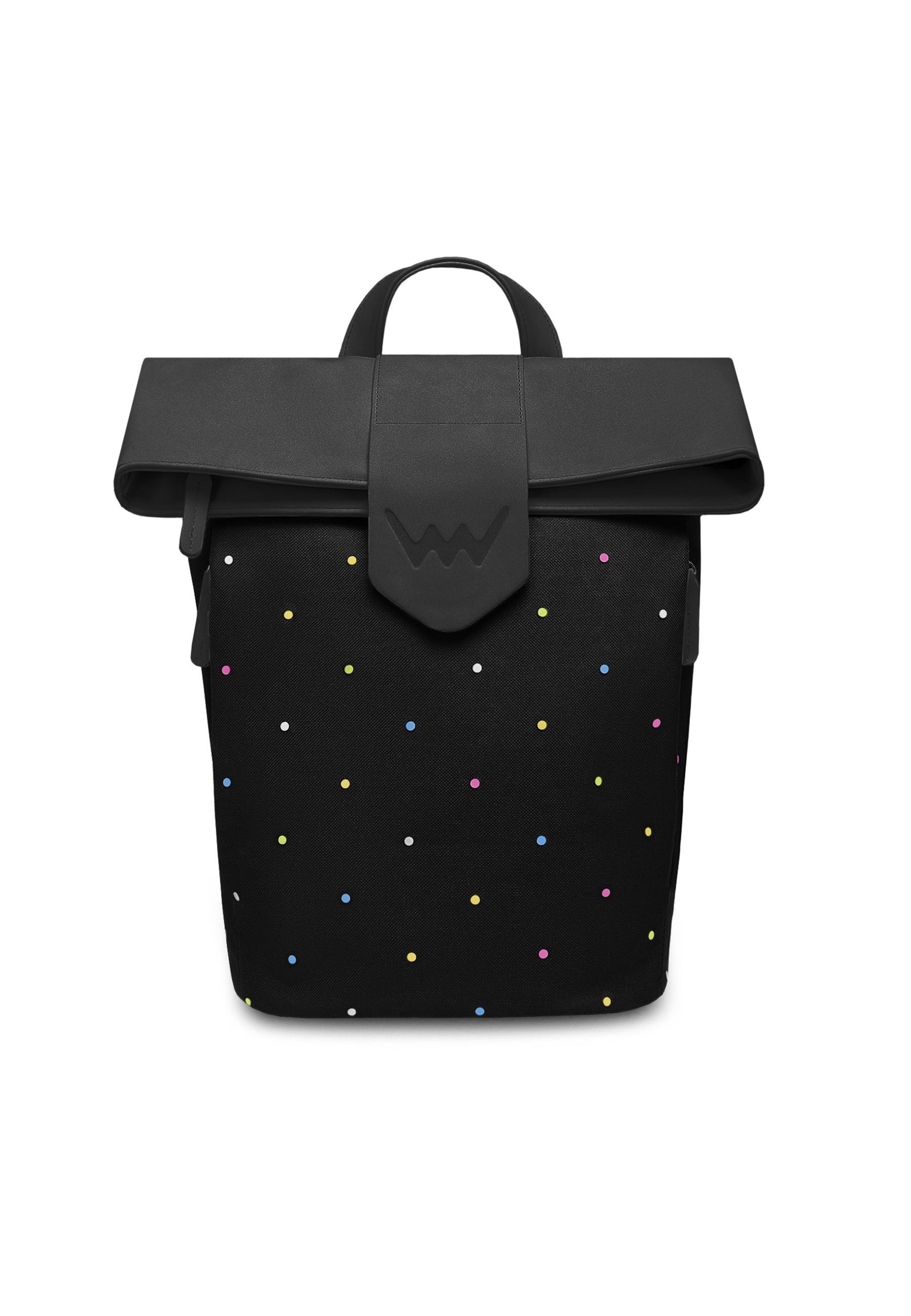 Dámský městský batoh Vuch Mellora Dotty černý 17 l A4 notebook 13,3 palce