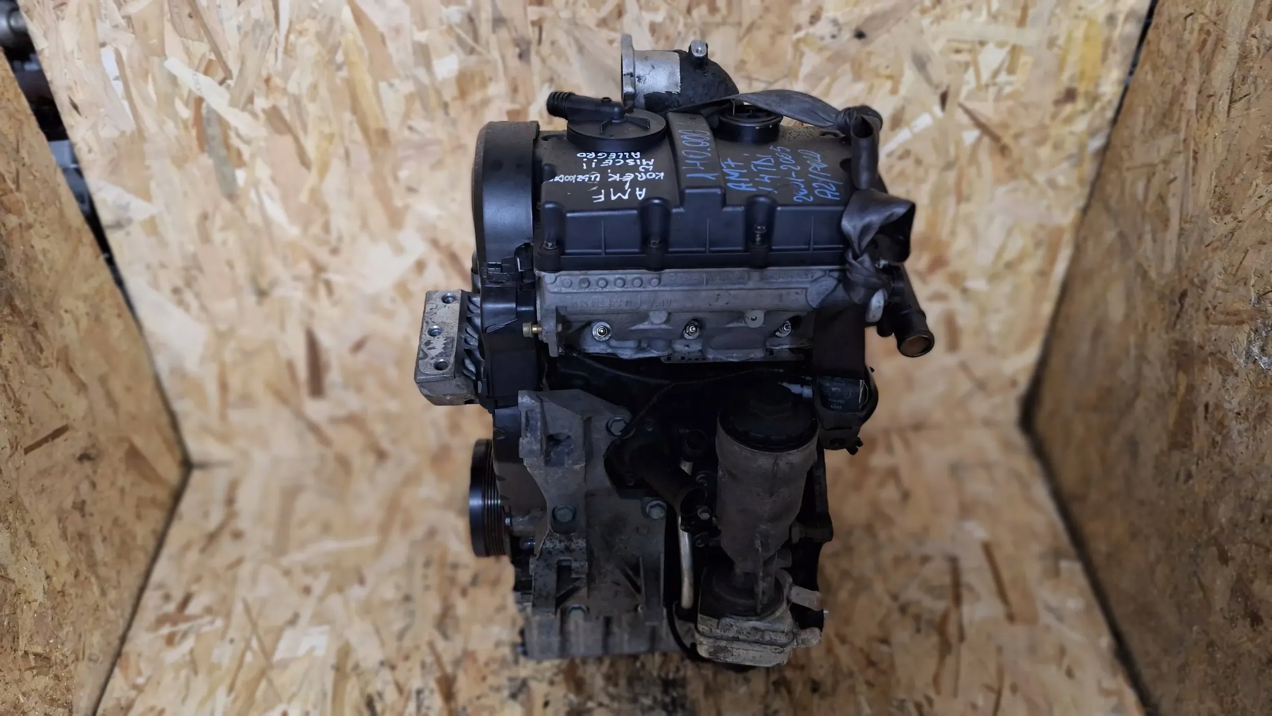 engine AMF AUDI A2 VW POLO 1.4 TDI unprotected pillar