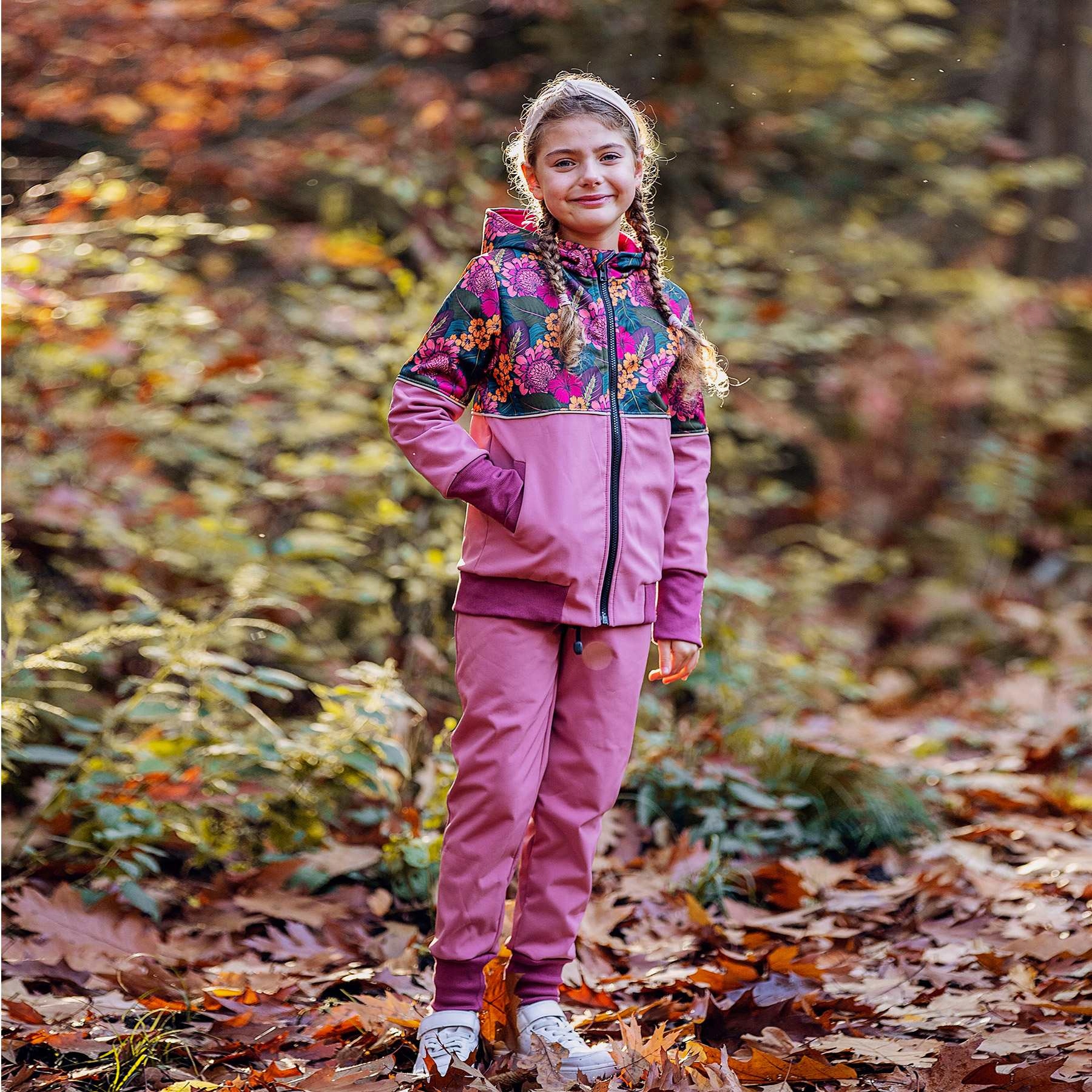 TuSzyte | Spodnie softshell dziewczęce R.128 Bohater / Bajka brak