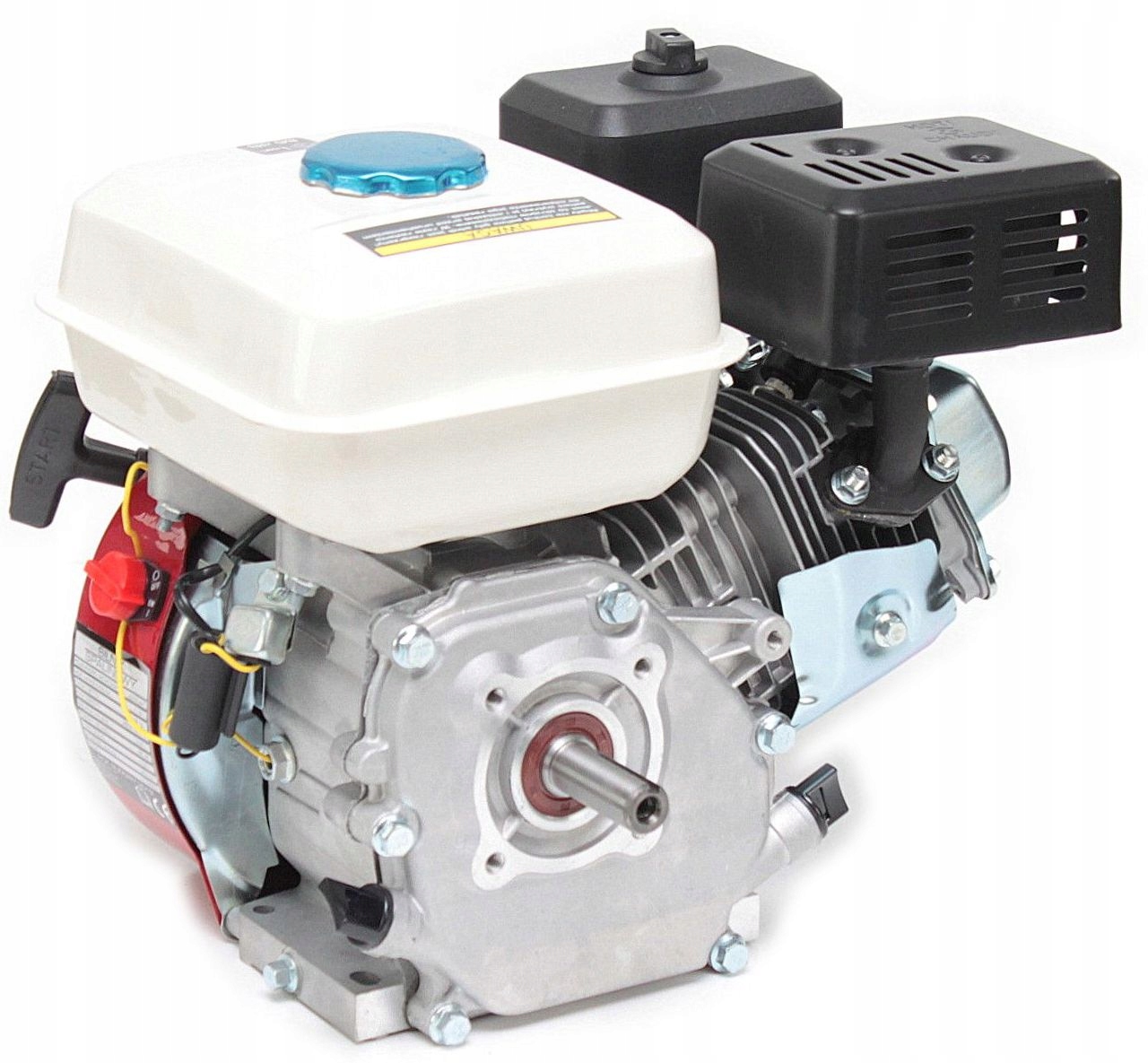 SILNIK SPALINOWY GX160 20mm 4800W + KOŁO PASOWE - SZAJBA OIL + AKCESORIA Rodzaj spalinowy