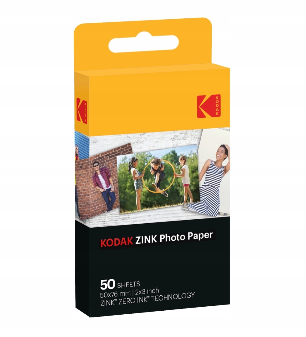 

Wkłady Papier do Aparatu Kodak Step Smile 50 szt