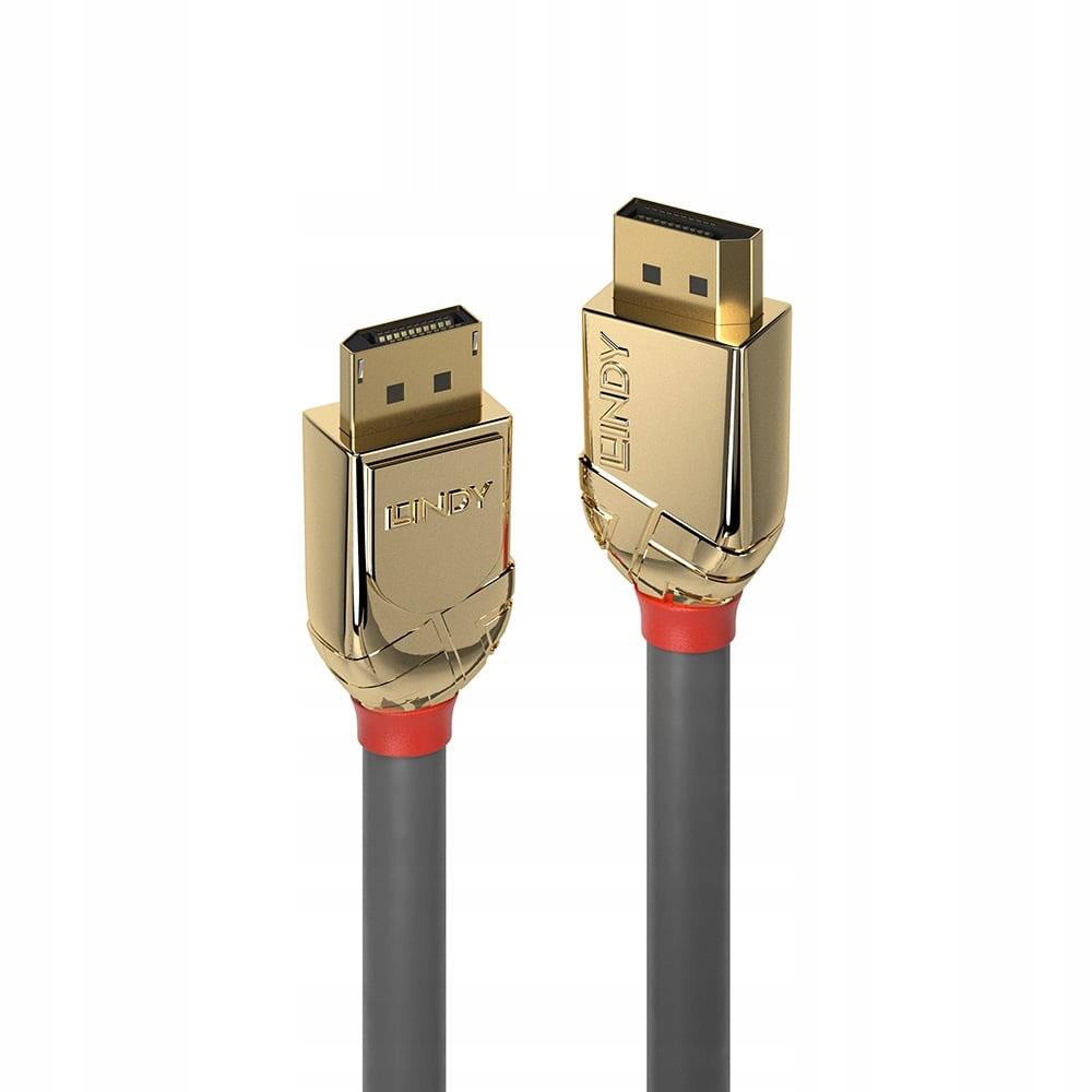 Kabel DisplayPort 1.2 Lindy Gold Line 5 m