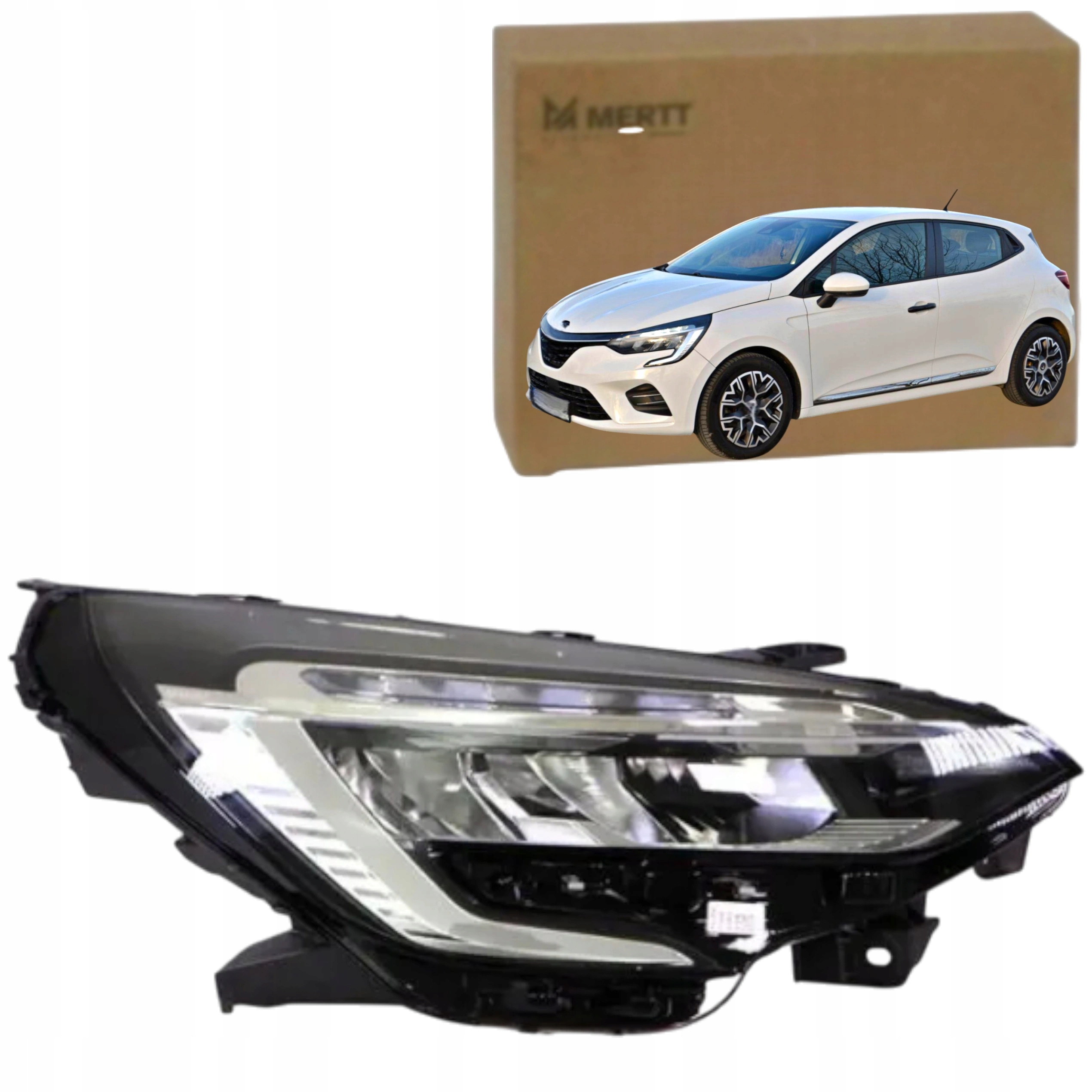 Světlomet Světlo Pravá Led Kompletní 260103814R Renault Clio V 5 2019-