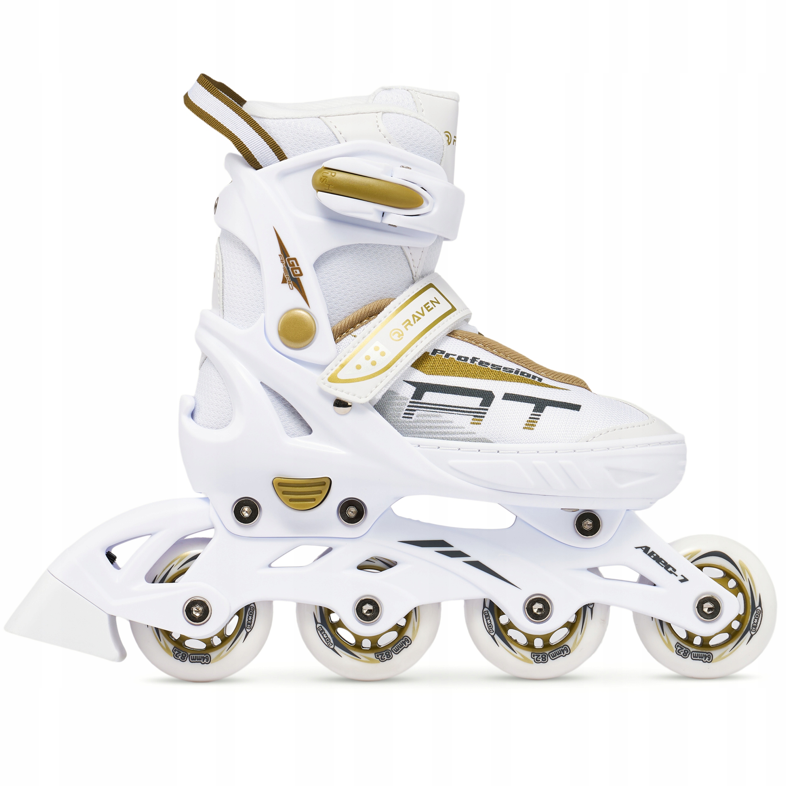 Регульовані ролики RAVEN Profession White/Gold 38-42