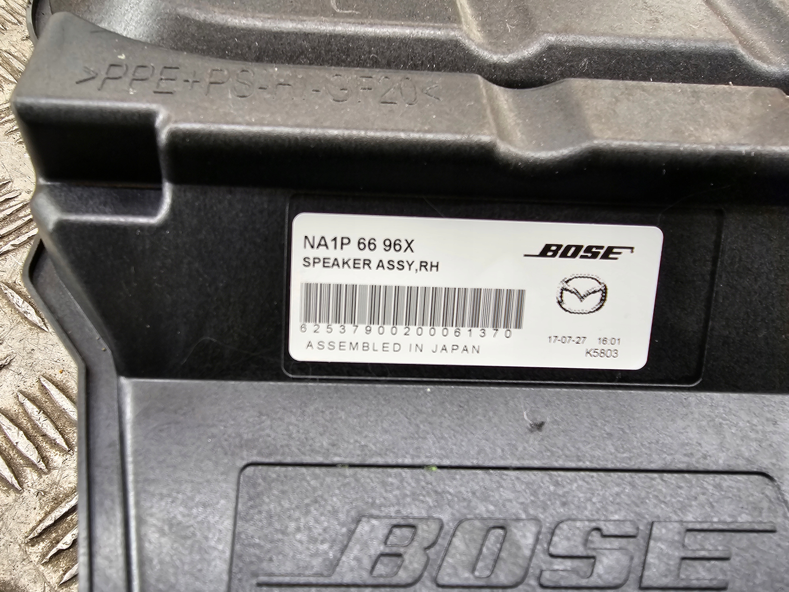 speaker SUBWOOFER NA1P6696X MAZDA MX5 MX-5 4 IV ND 15-21