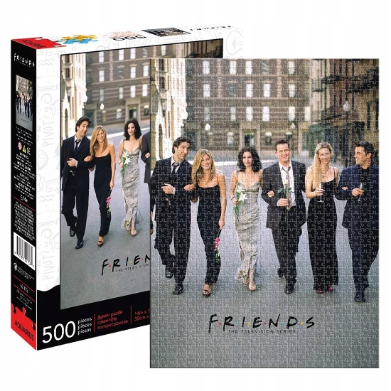 PUZZLE 500 FRIENDS PRZYJACIELE WEDDING ŚLUB