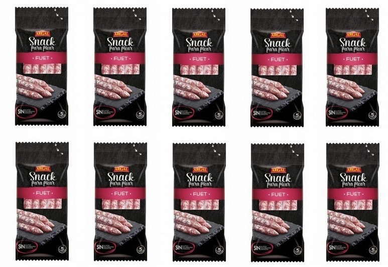 10 x 50 g Argal fuet mini stick Půlka Kartonu