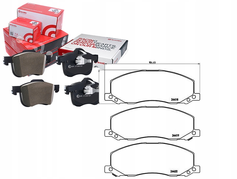 комплект датчик износа тормозных колодок Brembo 13237752 160520