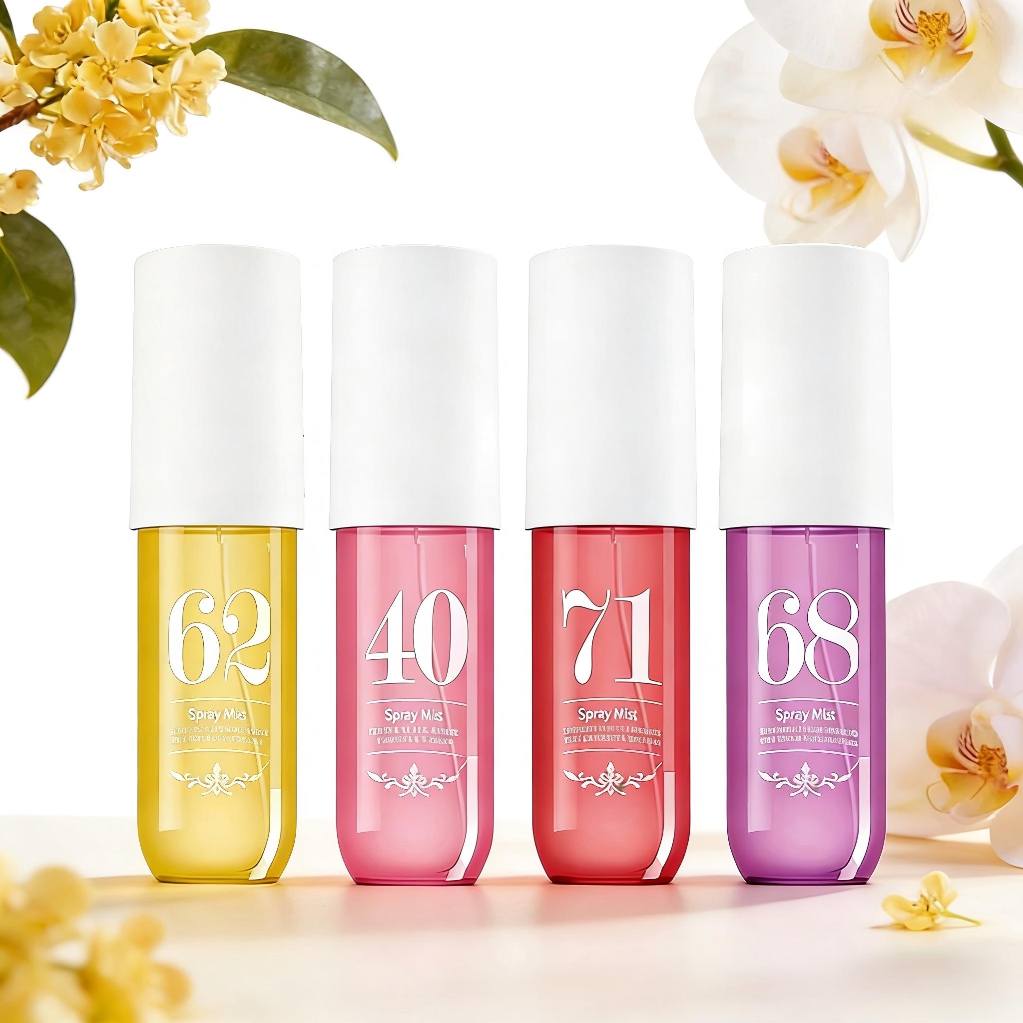 Zestaw Mgiełka perfumowana do skóry w aerozolu #62+#40+#71+#68