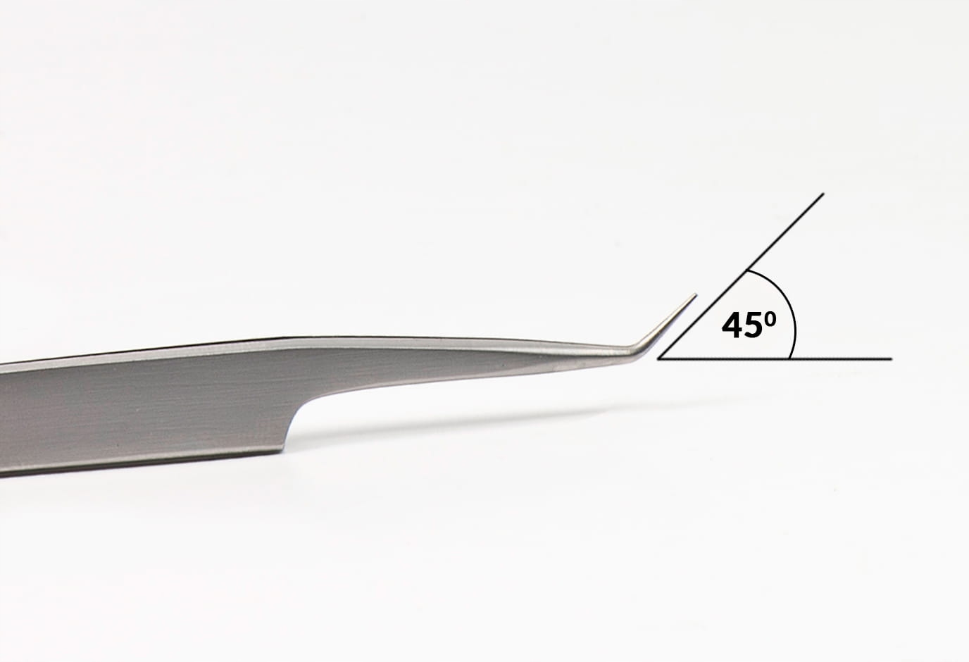 Pęseta do rzęs Volume 2.0 - 45° Rodzaj pęsety