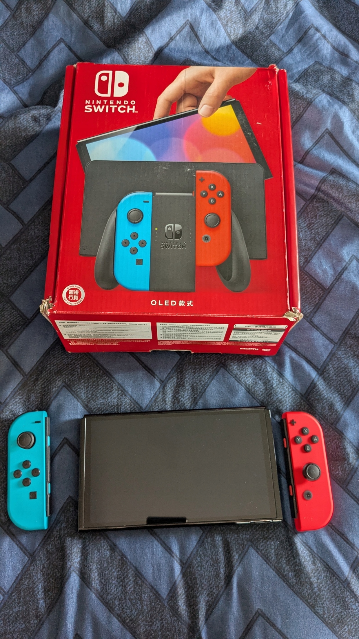 NINTENDO SWITCH OLED HEG 001 jak nowa