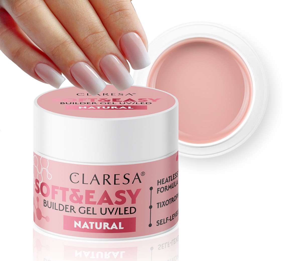 

Claresa Soft&easy Budujący Żel Natural 45G