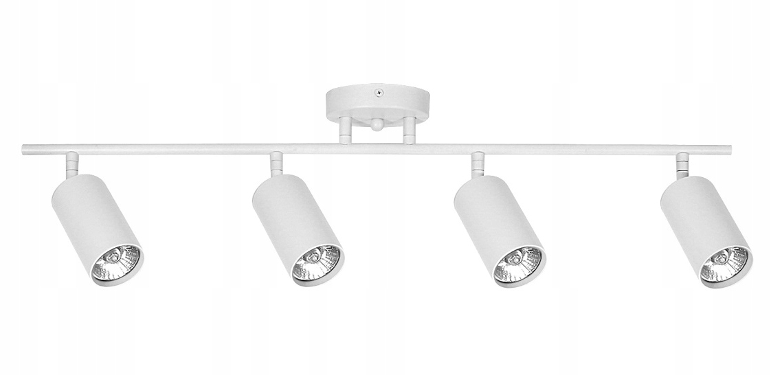 

Lampa Sufitowa Spot 4x Gu10 Tuba Nowoczesna
