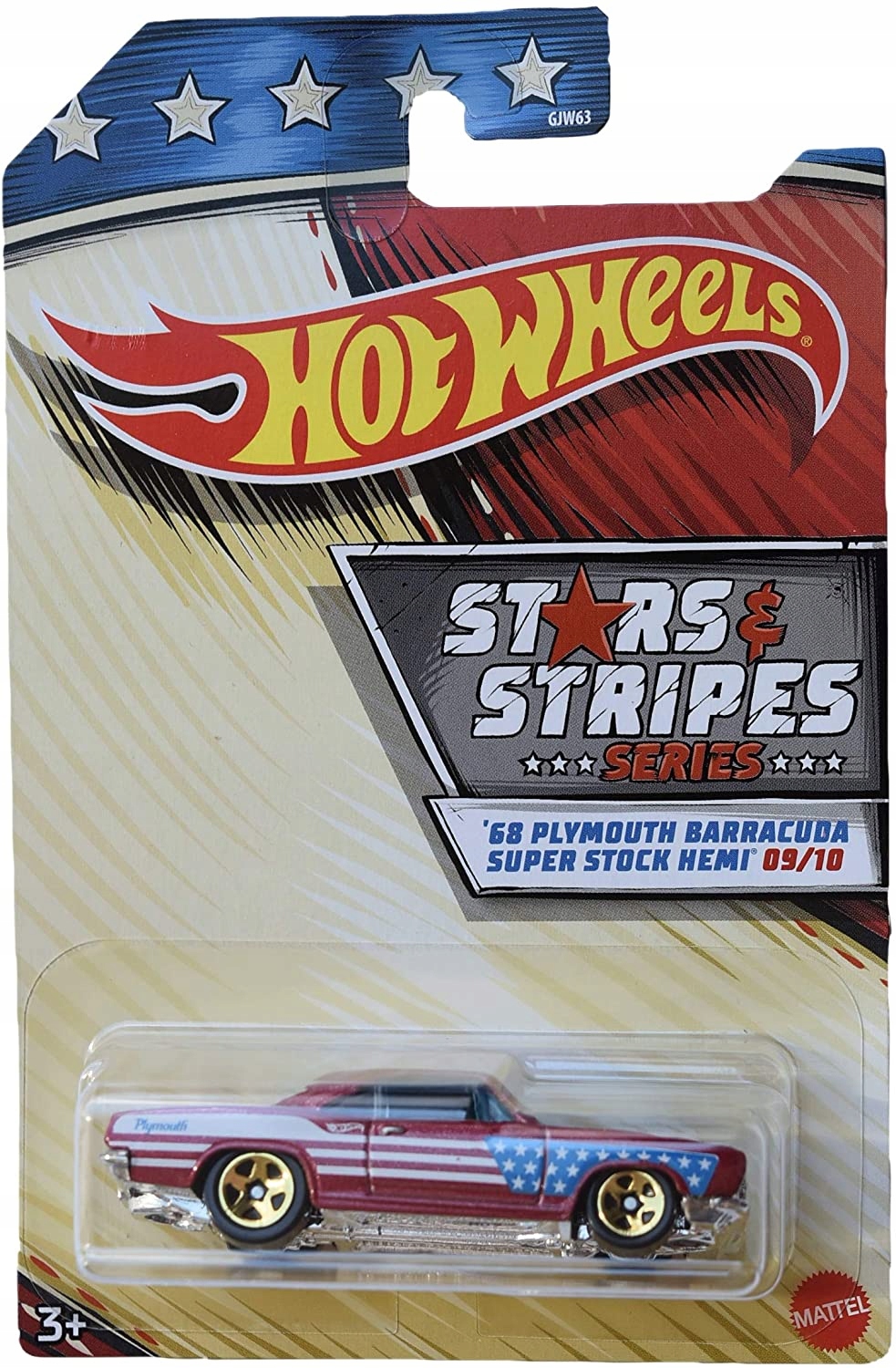 

Hot Wheels Stars & Stripes 68 Plymouth Barracu
