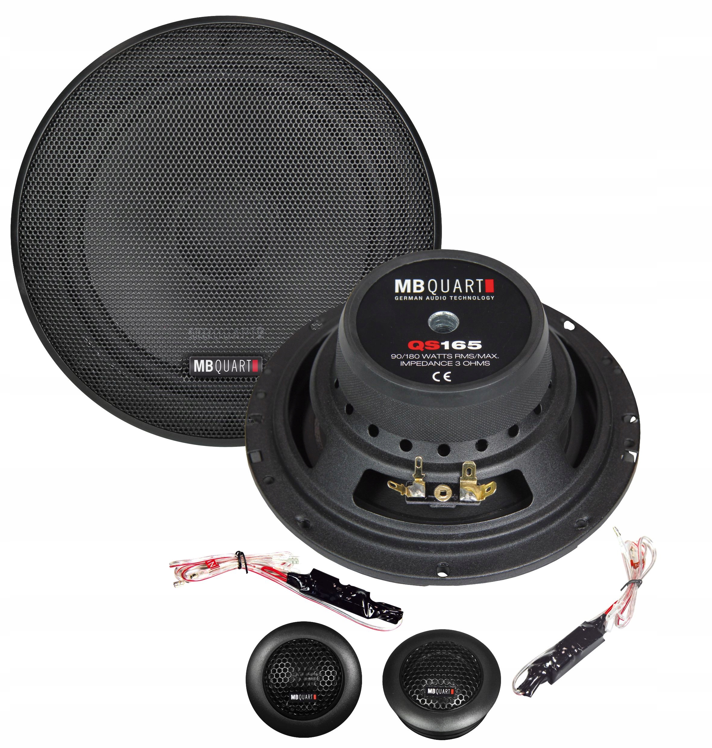 MB Quart QS165 głośniki 165 mm moc 90W RMS SYSTEM EAN (GTIN) 806586230288