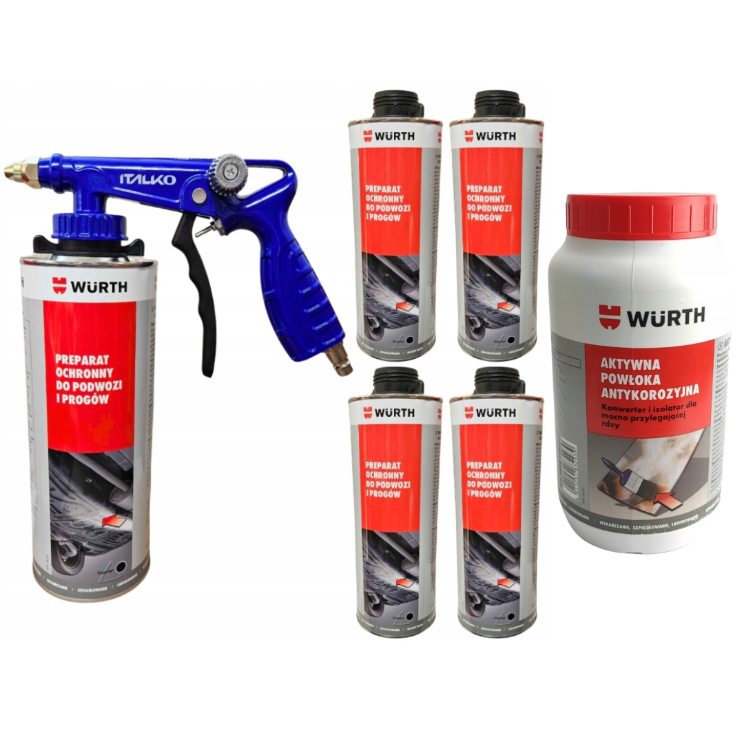 Wurth baránok na podvozok x5 aktívna vrstva x1 pištoľ