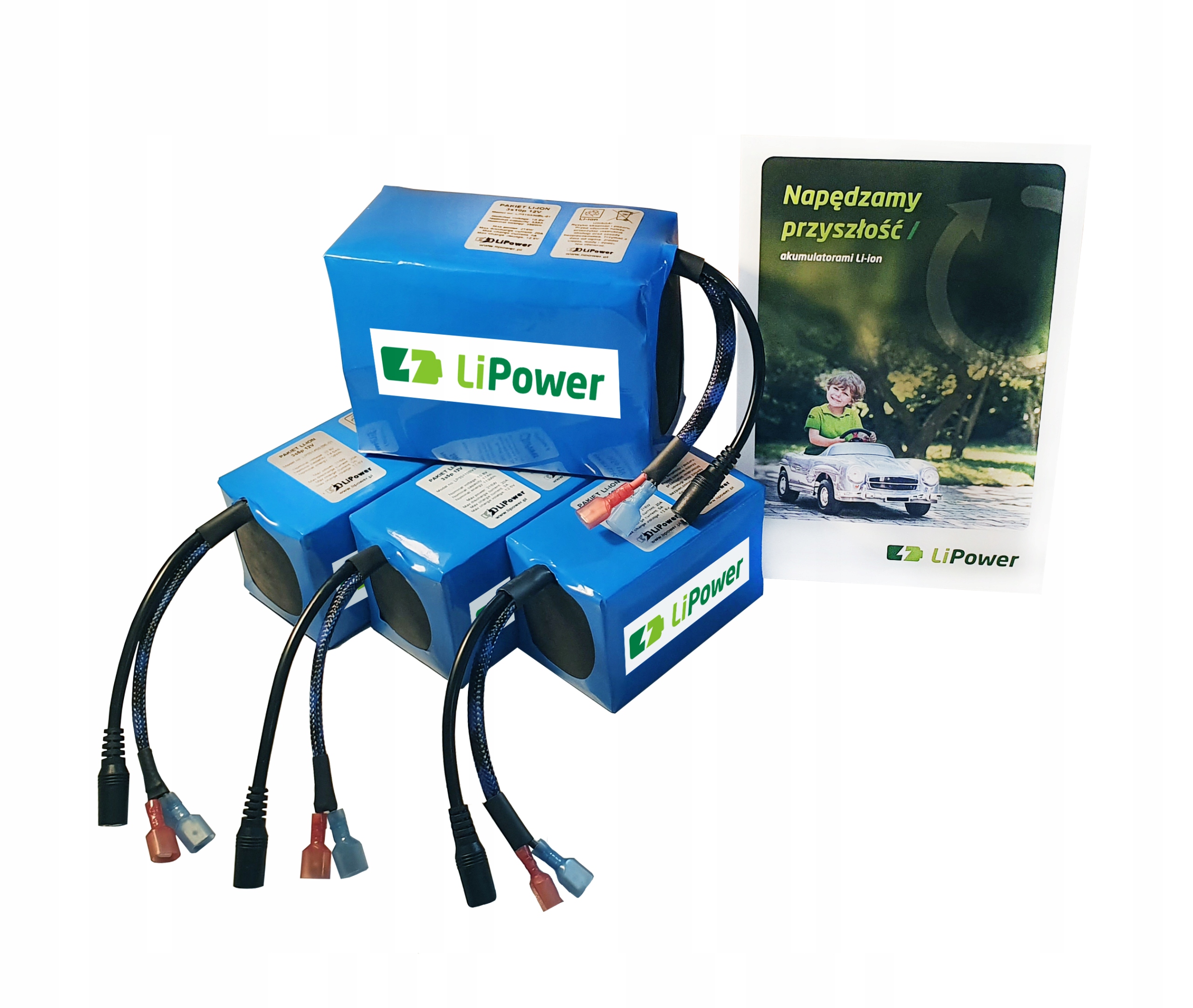 Akumulator Li-Ion LiPower 17.5Ah 12V ładowarka 5A Kod producenta LP35175035E