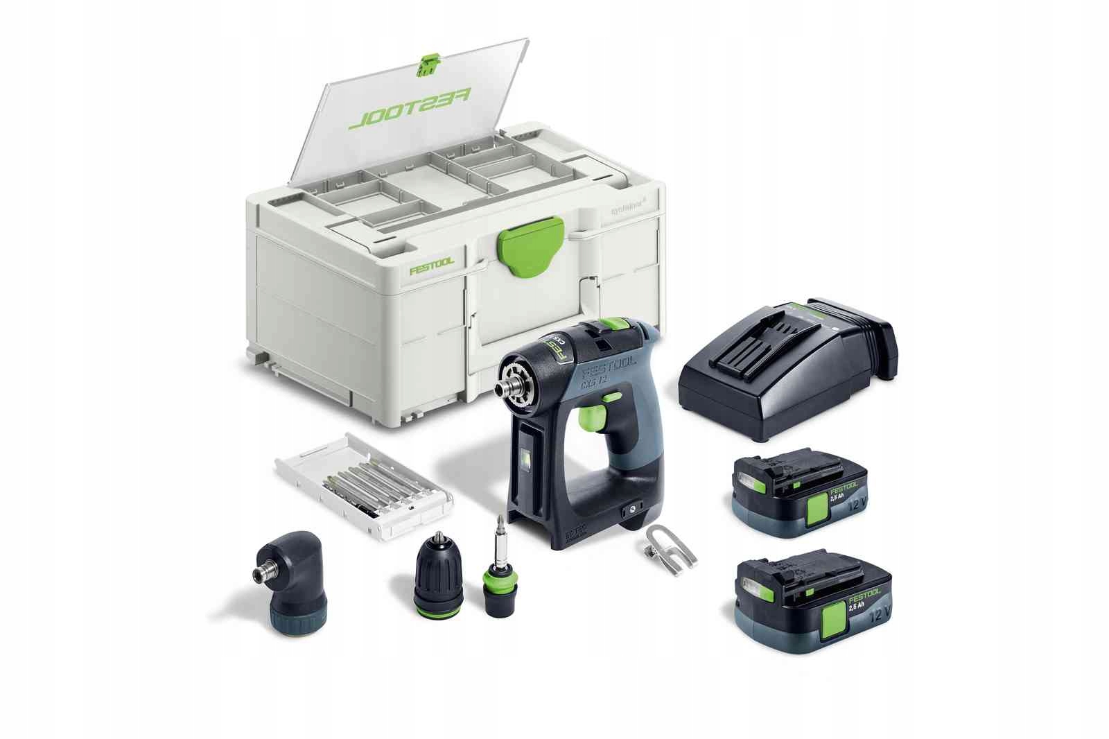Wiertarko-wkrętarka Cxs 12 2,5-SET Festool Lekka Poreczna 576865