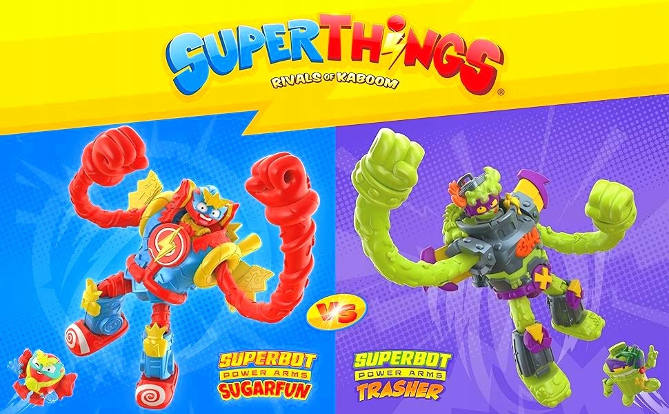 SuperThings S Zings SuperBot Power Arms SUGARFUN Typ zestaw