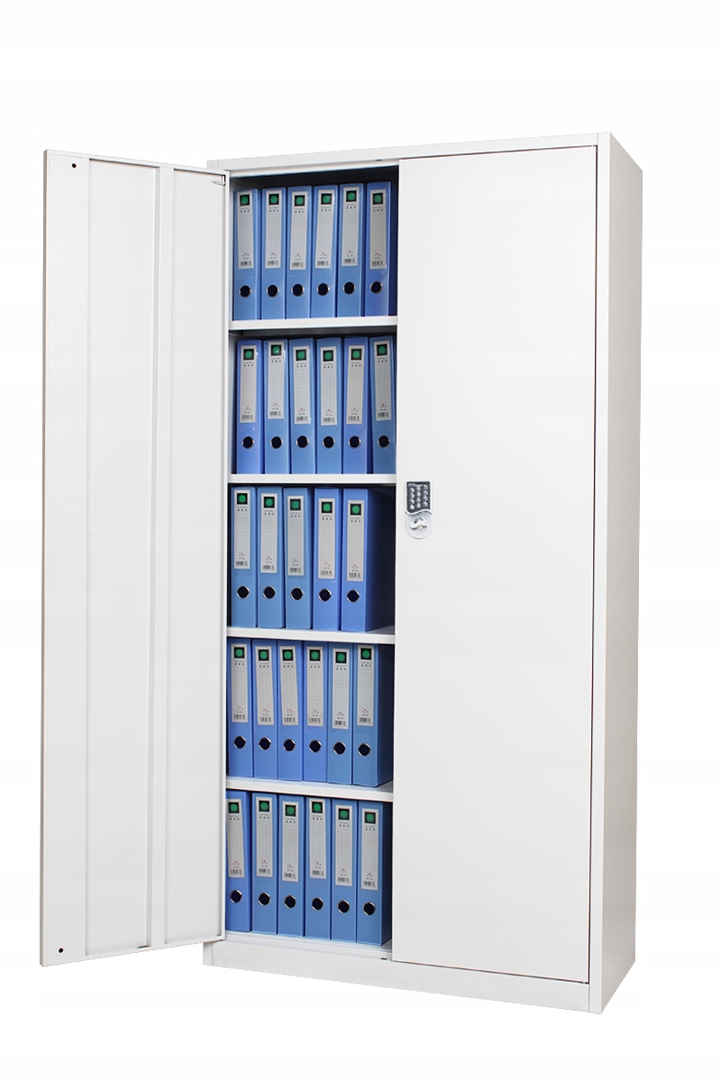 SZAFA METALOWA do garażu garażowa do domu do piwnicy szara Marka Metal-Meb