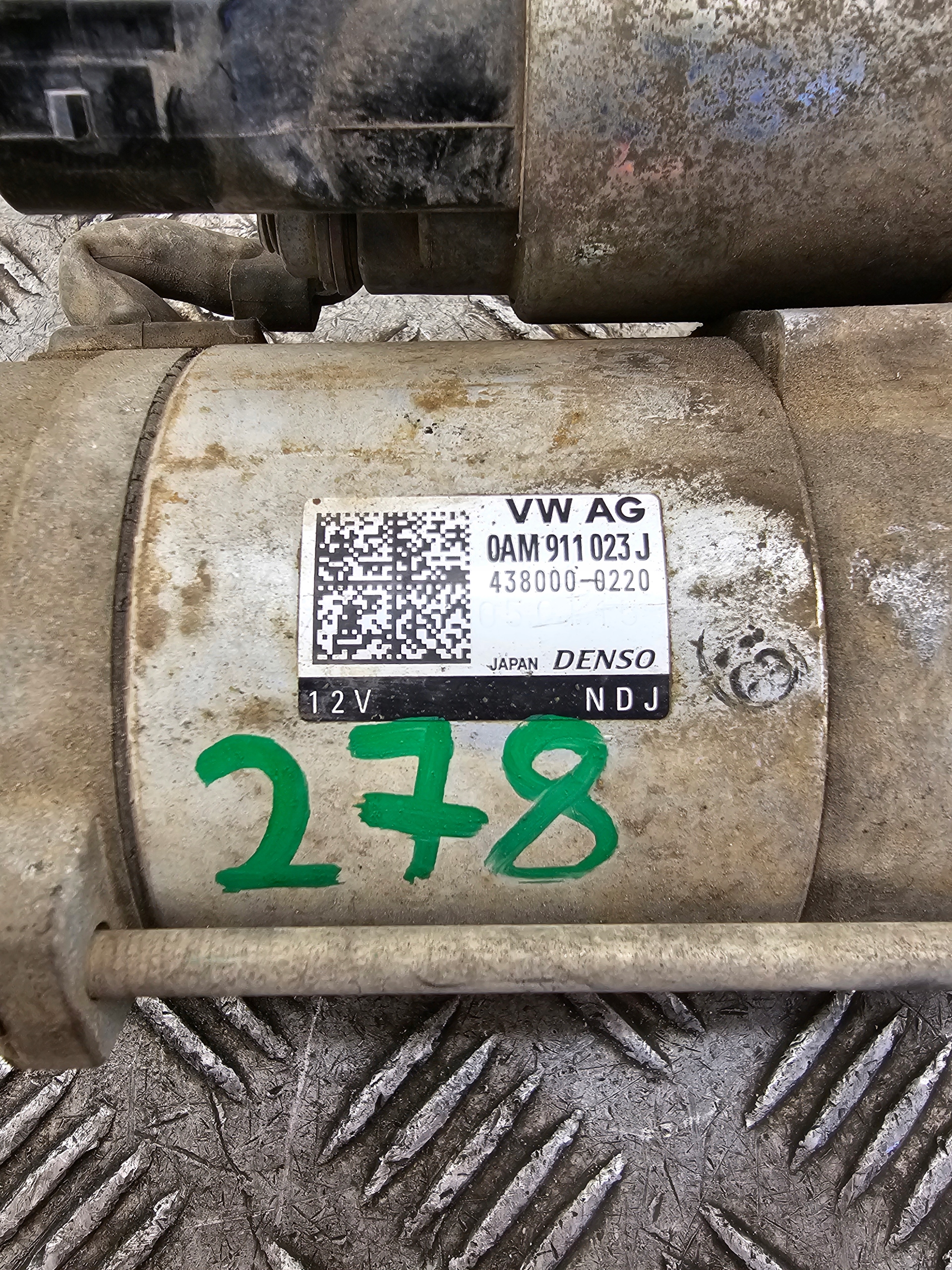 VOLKSWAGEN POLO 6R starter 0AM911023J