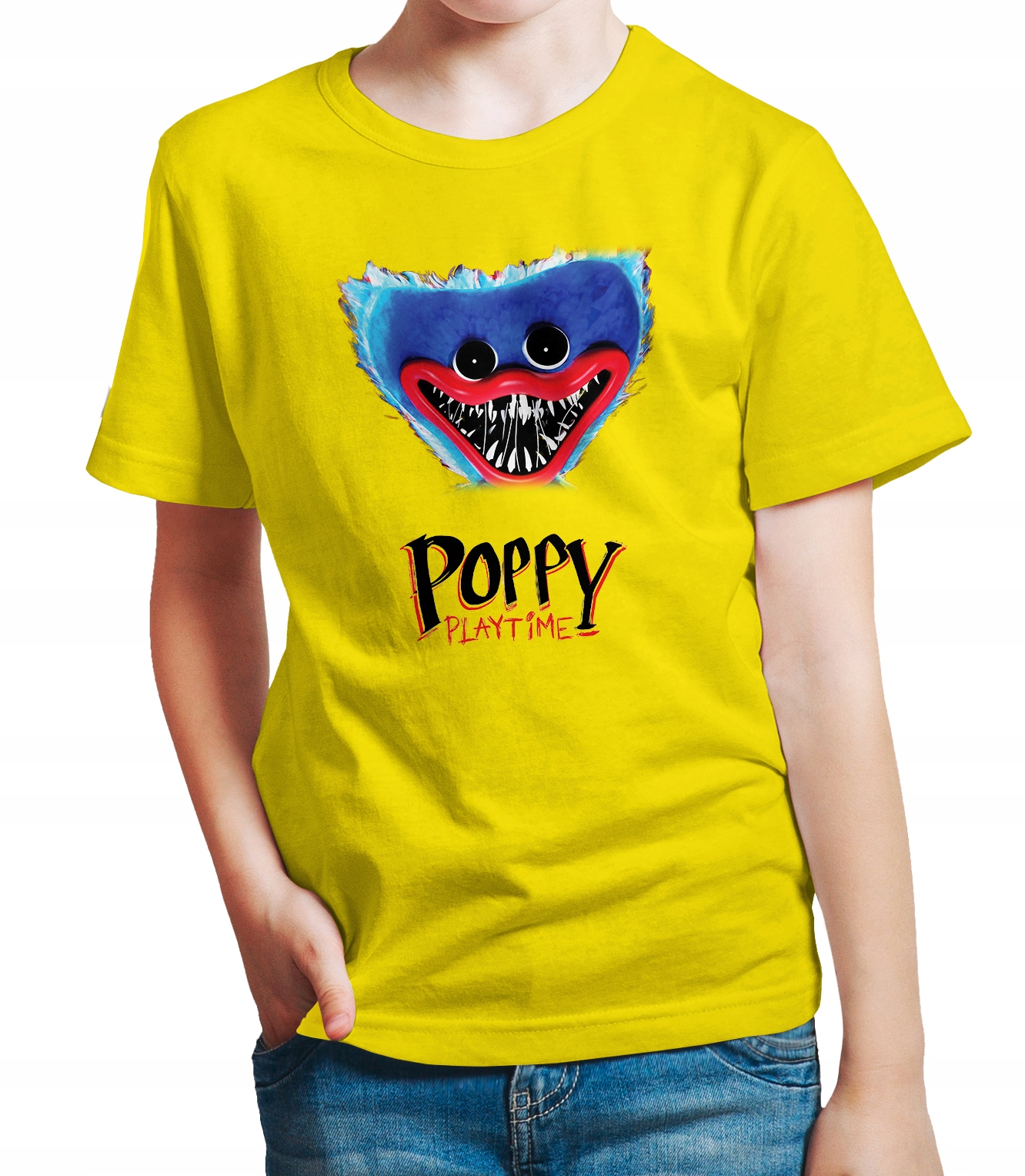 

Koszulka dziecięca Poppy Playtime huggy wuggy 128