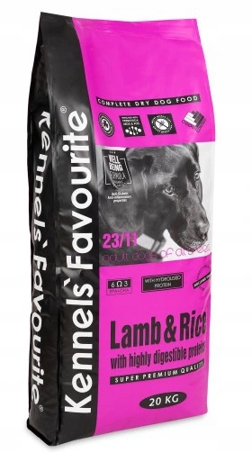 Kennels' Favourite Lamb & Rice 20kg