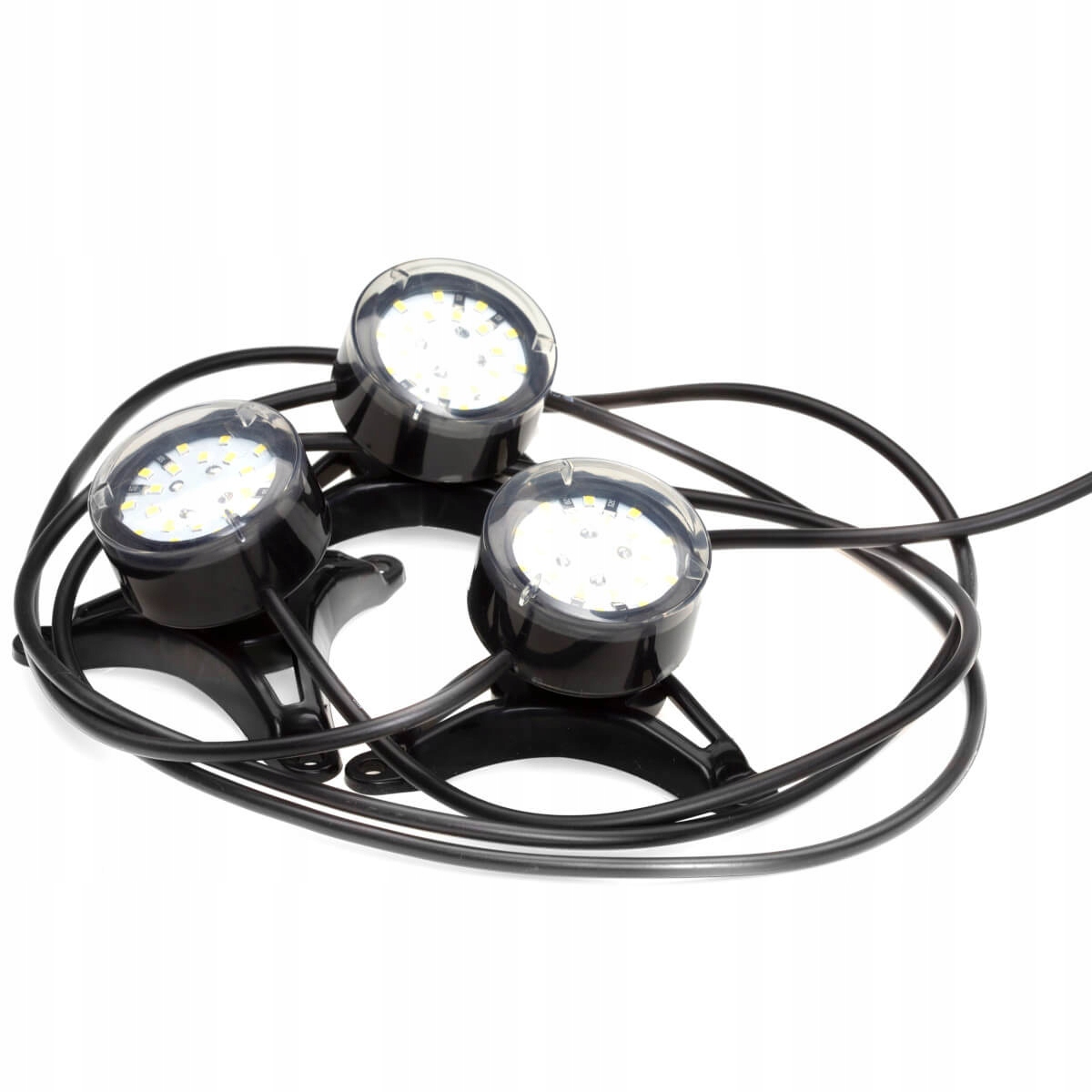 Aquael WaterLight Trio Colour - 3 kolorowe lampy LED oświetlenie + gratisy Liczba sztuk w opakowaniu 3 szt.