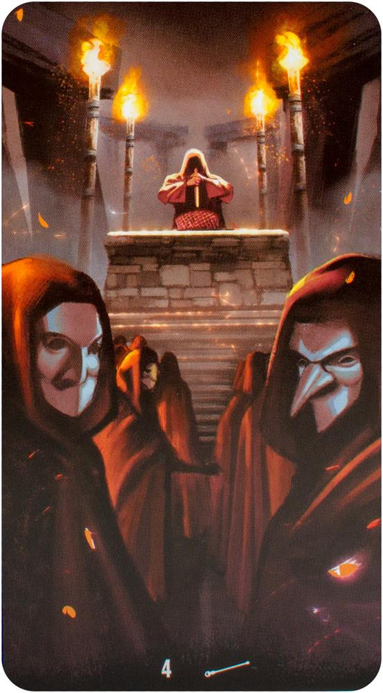 Tarot of the HAUNTED HOUSE - karty tarota ORYGINAL Maksymalna liczba graczy 2