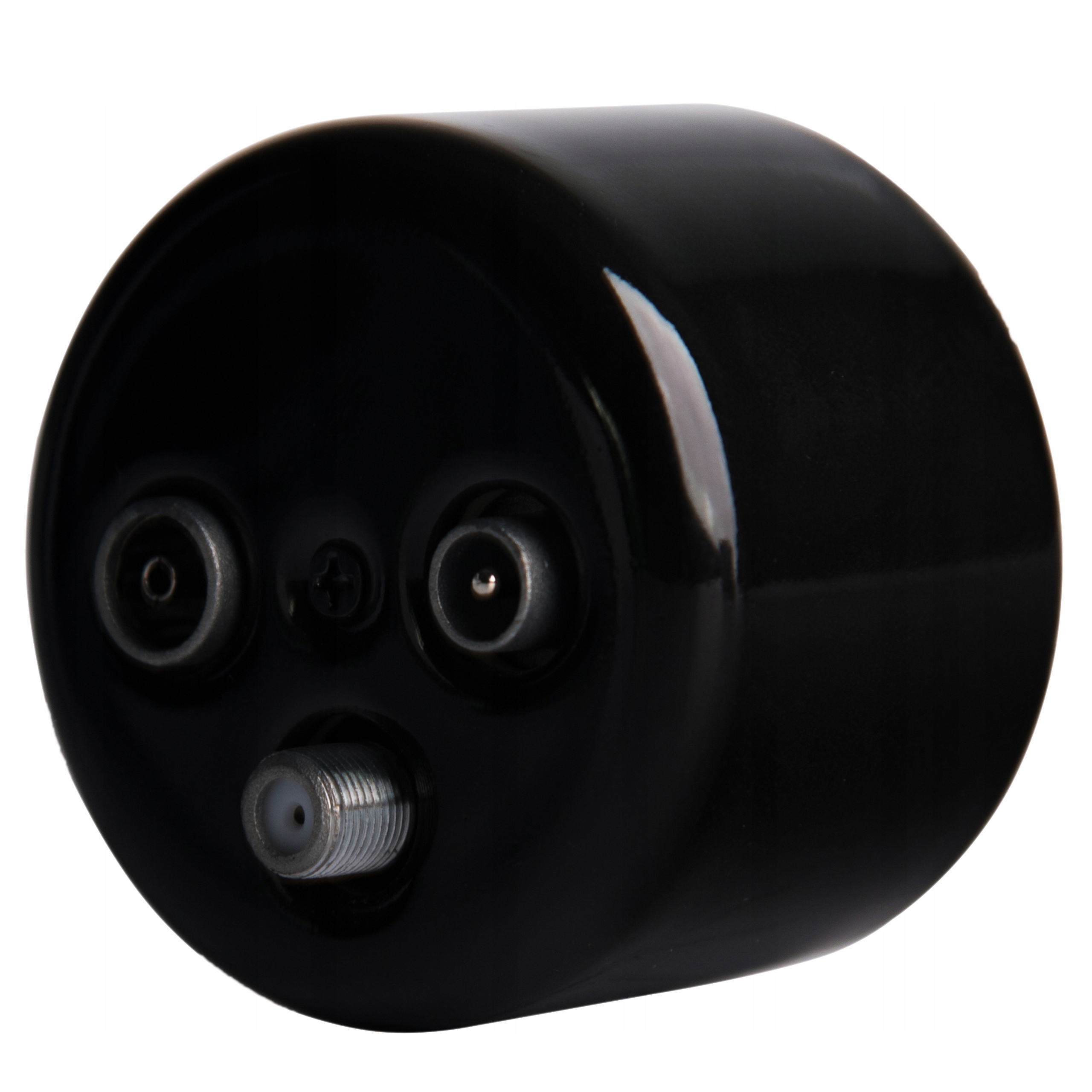 Keramická Zásuvka Rtv Sat Na Omítku Černá Cgnnttvsatb