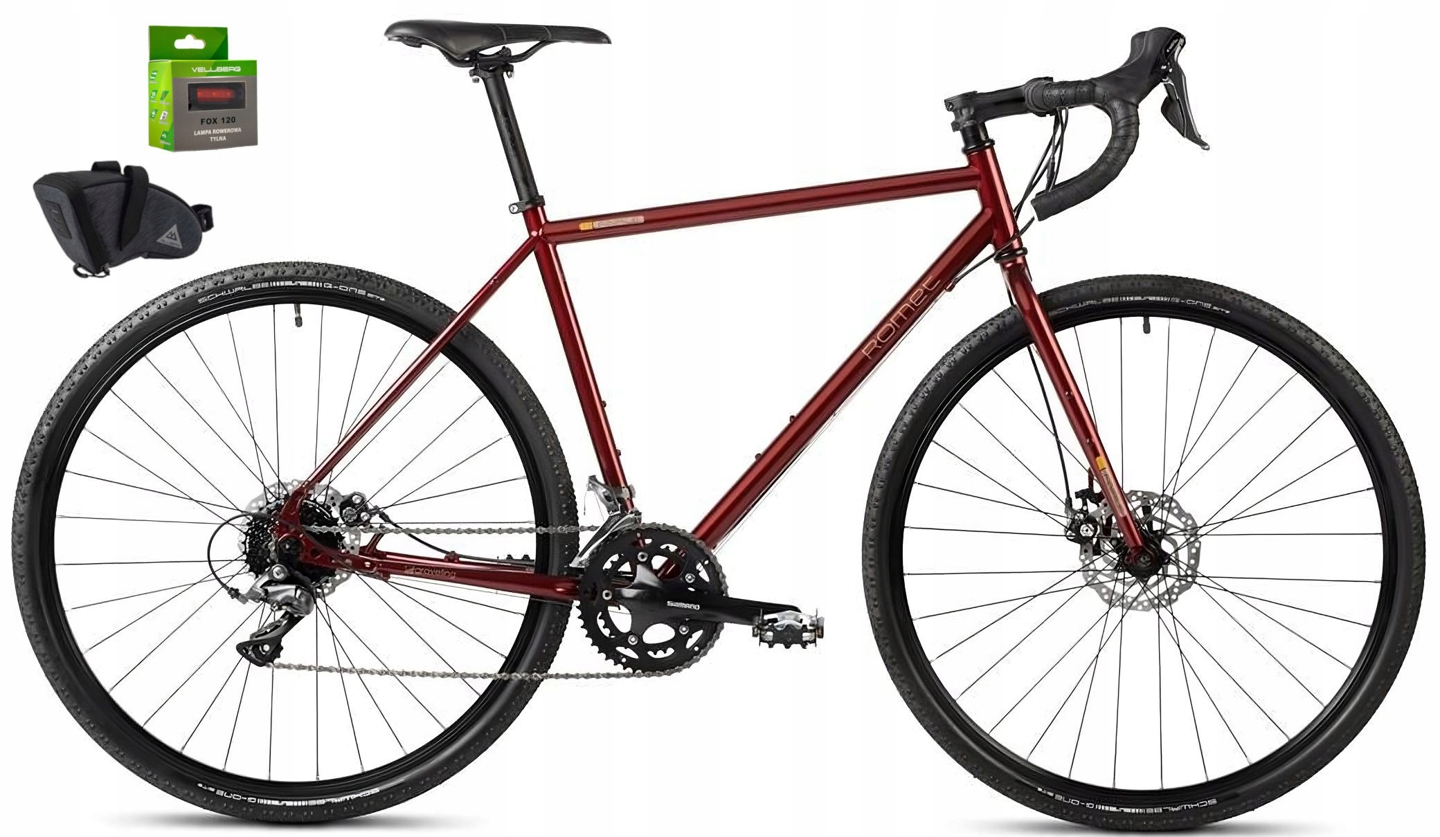 Rower 28 Romet Finale bordowy L 56