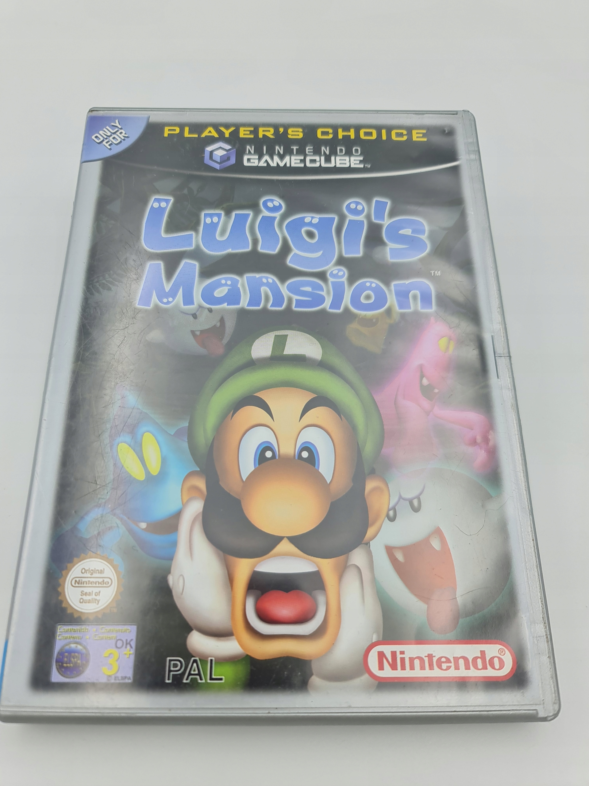 NINTENDO GAMECUBE LUIGI'S MANSION Tematyka gry akcji