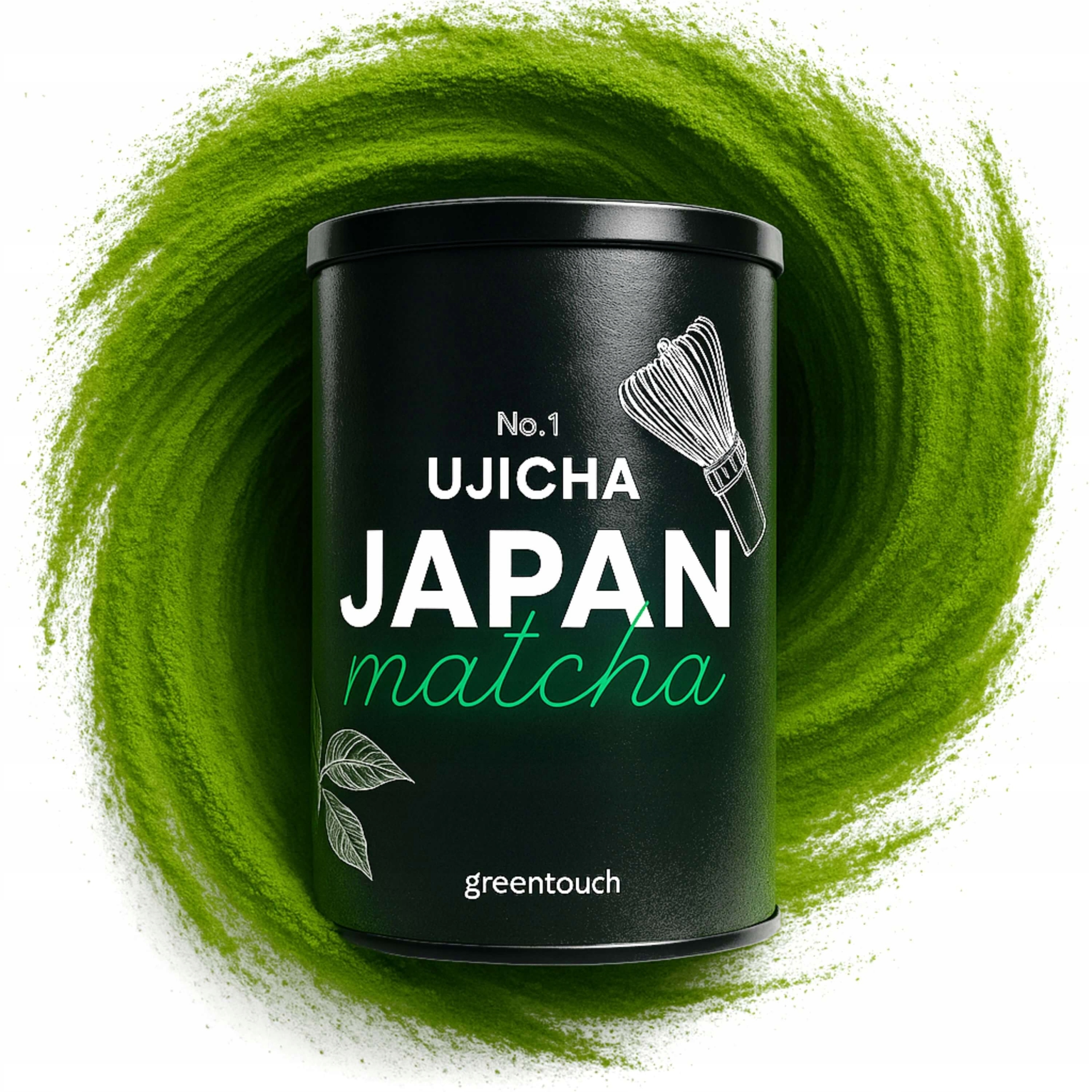 Čaj Matcha Japonská premium+ No. 1 Uji 80 g Green Touch první sklizeň