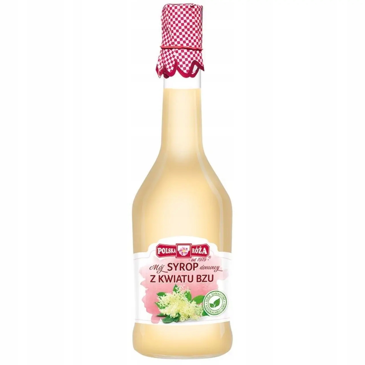 Sirup Z Květů Černého Bezu 500 ml Polska Róża