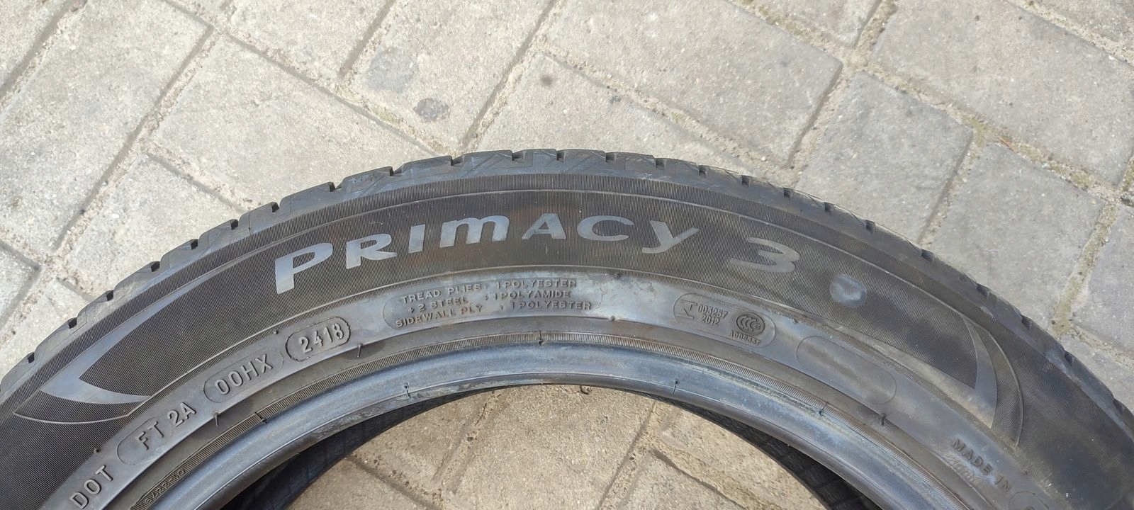 gomma letnia Michelin Primacy 3 205/55R17 95V
