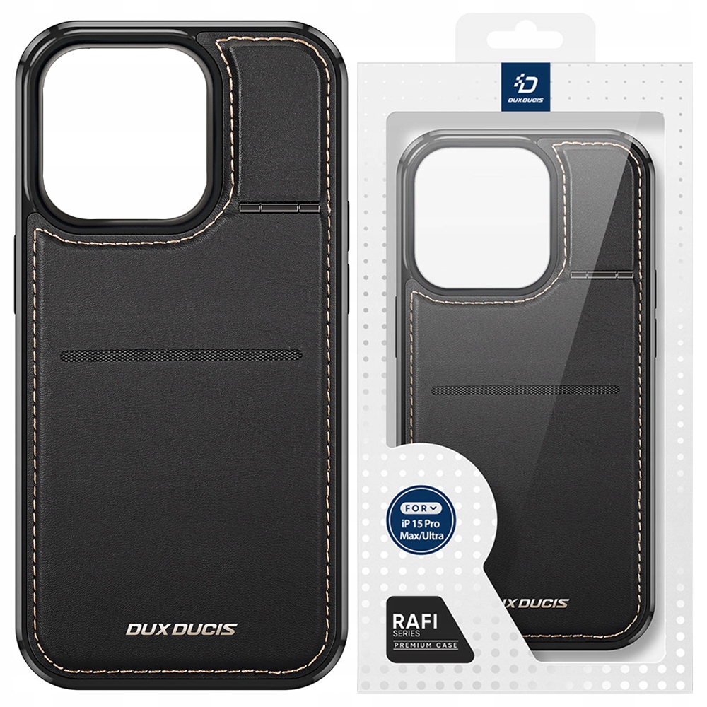Dux Ducis Etui Portfel 3W1 Do Iphone 15 Plus Z Do Magsafe I Blokadą Rfid