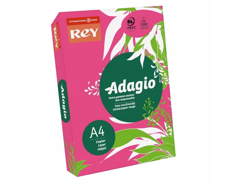 

Papier ksero kolorowy A4 80g 500ark fuksja