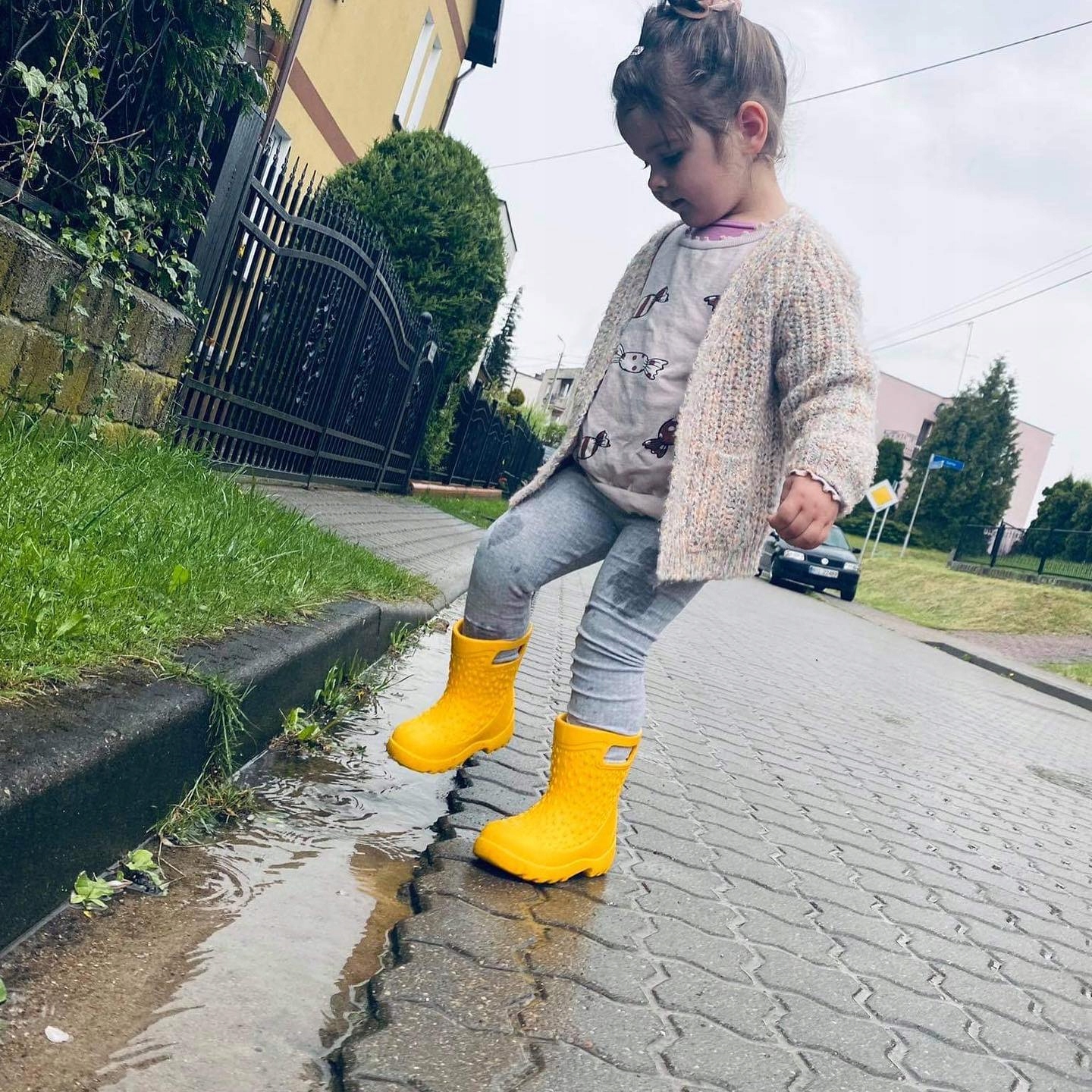 Kalosze DRY WALKER z Ocieplacze Ciepłe Dziecięce Waga produktu z opakowaniem jednostkowym 1 kg