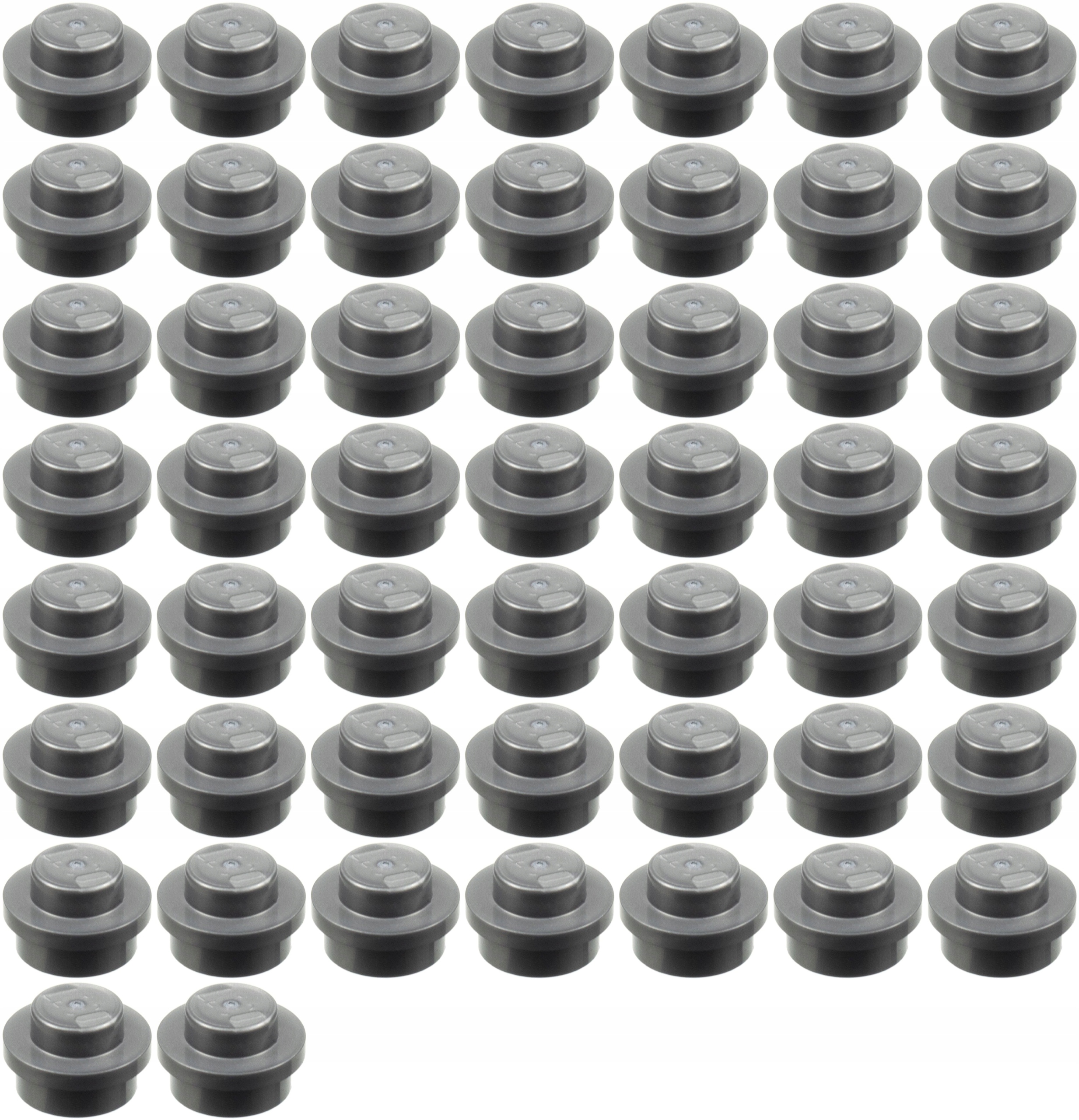 

Lego 4073 1x1 srebrna matowa (6g) 51 szt.