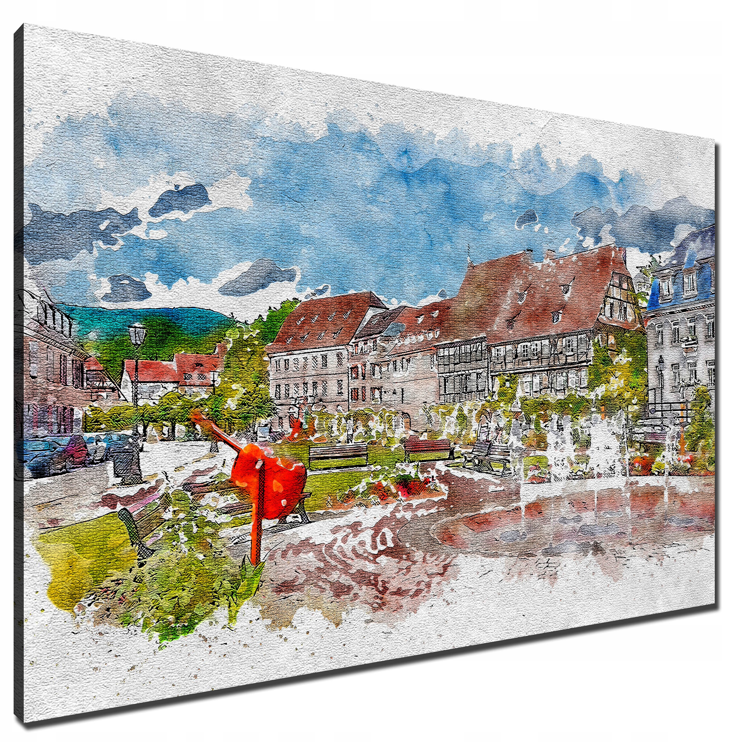 

Obraz 120x80 Nowoczesne Miasto do salonu