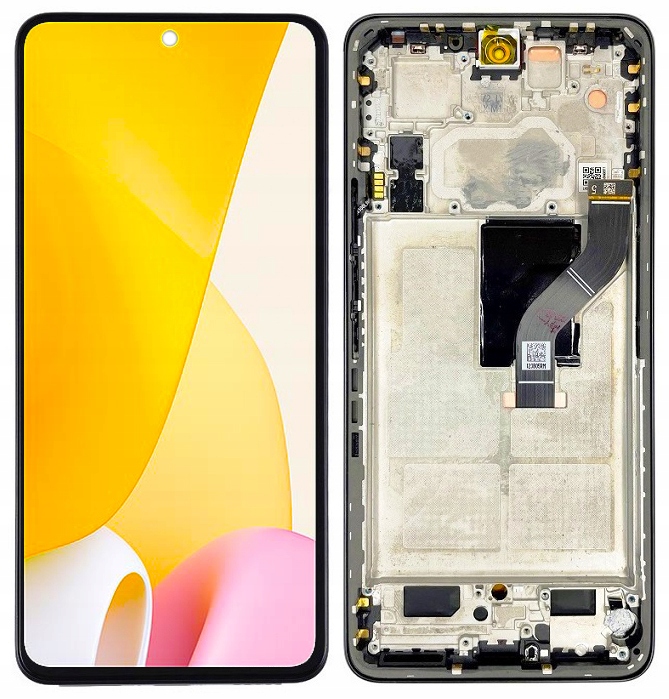 Oled displej pro Xiaomi 12 Lite LCD displej Rámeček