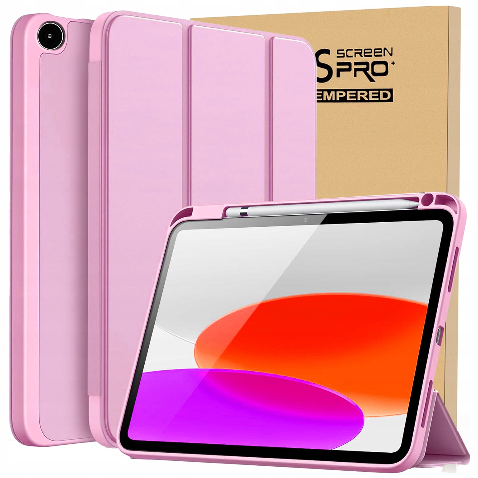 ETUI DO SAMSUNG GALAXY TAB A9 8.7 2023 X110 / X115 Uchwyt na Rysik + SZKŁO