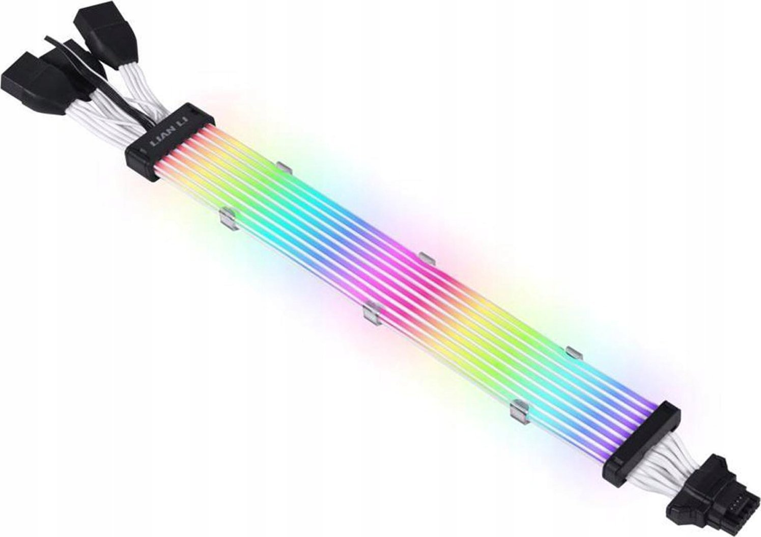DJ機材 Lian Li Strimer Plus V2 24 pin Lian Li Strimer Plus V2 24-Pin RGB - Przewody świecące