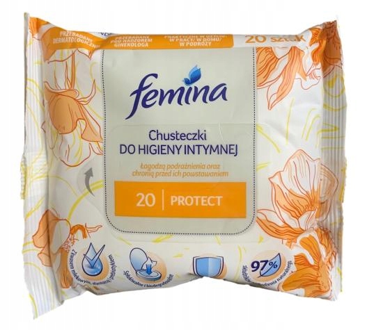 

Femina Protect Chusteczki do hig intymnej 20szt.