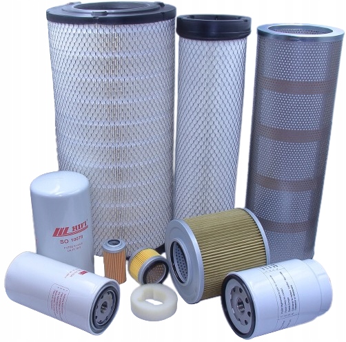 Filtry Doosan Daewoo DX235 Lcr bagr komplet