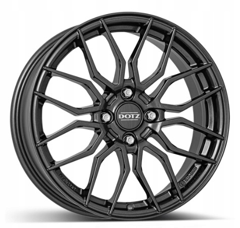 4x DOTZ 7x17 4x100 ET44 LIMEROCK GREY OLRY2FA44E
