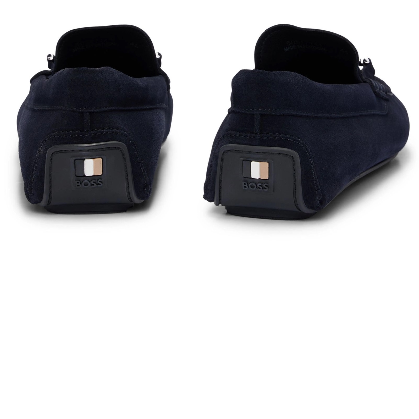HUGO BOSS skórzane męskie mokasyny granatowe 2024 NOWOŚĆ roz. 47 Kod producenta 50517141-401