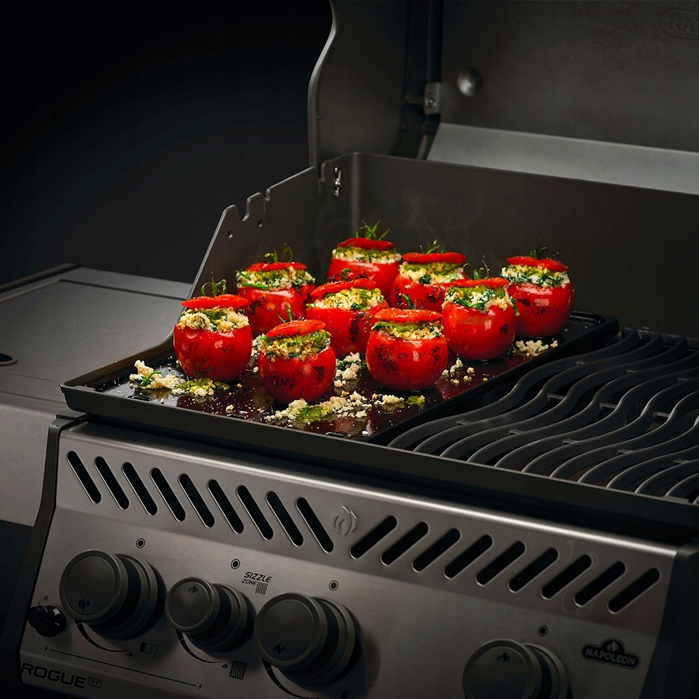 Dwustronna płyta do grilla NAPOLEON ROGUE 425 FreeStyle ŻELIWO + PORCELANA Stan opakowania oryginalne